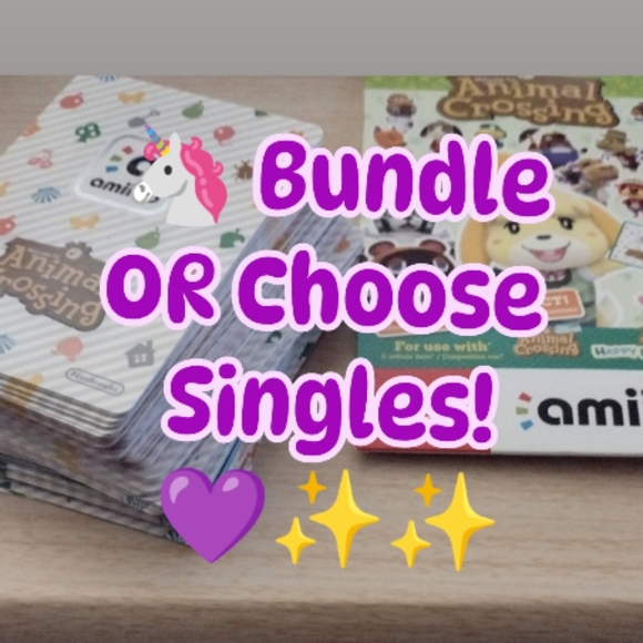 Amiibo Card Nintendo Animal Crossing Nibbles Trading Collectibles - Picture 7 of 8